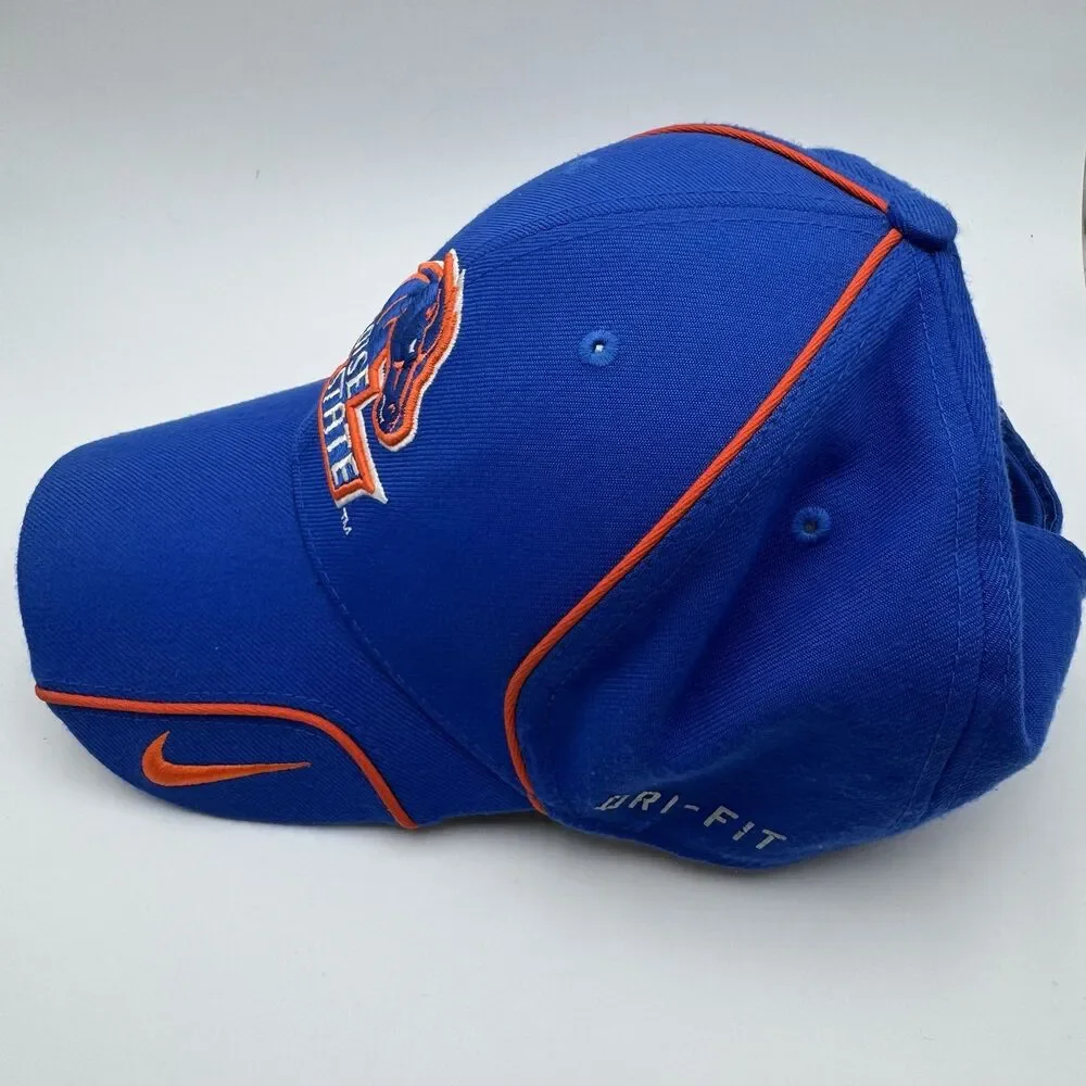 Nike Boise State Broncos Legacy91 Hat Blue Orange Dri-FIT OSFA Football